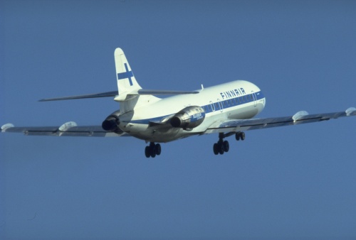 Finnair perustettiin 1.11.1923 nimell� Aero Oy. Ranskalaisen Sud Aviationin kehitt�m� Caravelle oli sen ensimm�inen suihkukone.